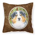 thumbnail image 1 of Carolines Treasures SS8848PW1414 Australian Shepherd Fabric Decorative Pillow, 14Hx14W, multicolor, 1 of 4