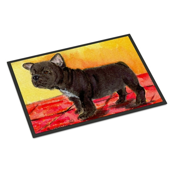 Carolines Treasures SS8869MAT French Bulldog Doormat 18x27 27"L x 18"W multicolor