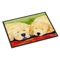 Carolines Treasures SS8902JMAT Golden Retriever Doormat 24x36 36"L x 24"W multicolor