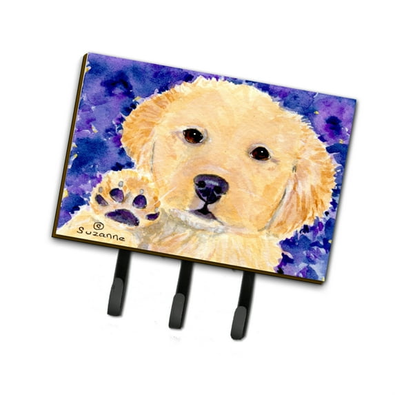 Carolines Treasures SS8903TH68 Golden Retriever Leash Holder or Key Hook, Large, Multicolor