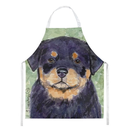 Carolines Treasures SS8929APRON Rottweiler Apron Large multicolor