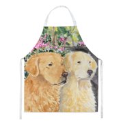 Carolines Treasures SS8974APRON Golden Retriever Apron Large multicolor