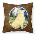 thumbnail image 1 of Carolines Treasures SS8977PW1414 Golden Retriever Fabric Decorative Pillow, 14Hx14W, multicolor, 1 of 4