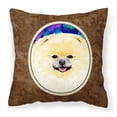 thumbnail image 1 of Carolines Treasures SS8997PW1414 Pomeranian Fabric Decorative Pillow, 14Hx14W, multicolor, 1 of 4