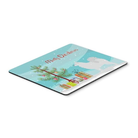 Carolines Treasures Samoyed Merry Christmas Tree Mouse Pad - Hot Pad or Trivet
