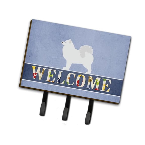 Carolines Treasures BB5563TH68 Samoyed Welcome Leash or Key Holder