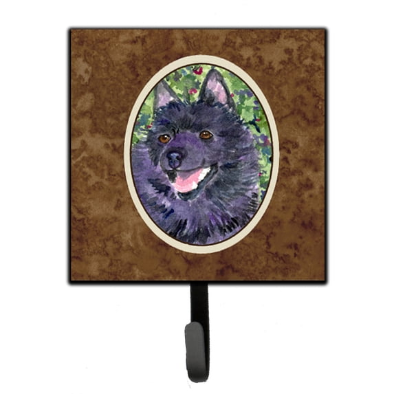 Carolines Treasures SS8822SH4 Schipperke Leash Holder or Key Hook, Small, Multicolor