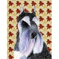 thumbnail image 1 of Carolines Treasures  Schnauzer Fall Leaves Portrait Flag Garden Size, 1 of 1