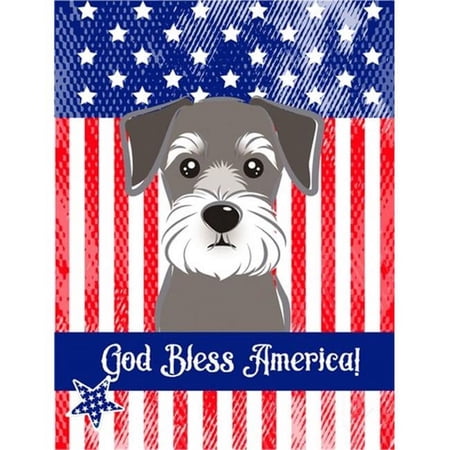 Carolines Treasures Schnauzer Flag Garden