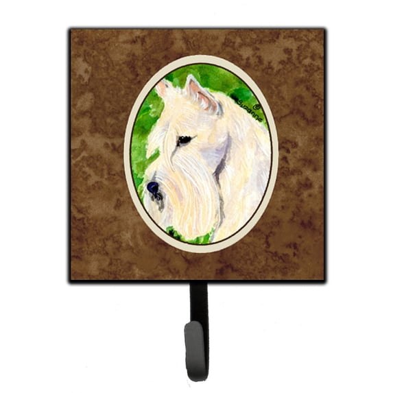 Carolines Treasures SS8791SH4 Scottish Terrier Leash Holder or Key Hook, Small, Multicolor