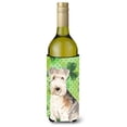 thumbnail image 1 of Carolines Treasures Shamrocks Lakeland Terrier Wine Bottle Beverge Insulator Hugger Wine Bottle multicolor, 1 of 1