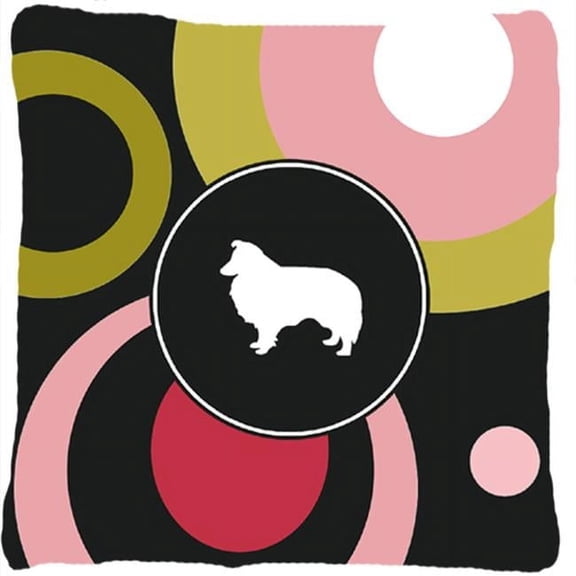 Carolines Treasures Sheltie Decorative Fabric Pillow