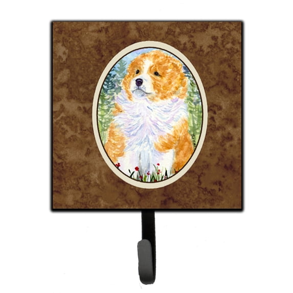 Carolines Treasures SS8918SH4 Sheltie Leash Holder or Key Hook, Small, Multicolor
