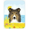 thumbnail image 1 of Carolines Treasures  Sheltie Summer Beach Glass Cutting Board, 1 of 1