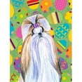 thumbnail image 1 of Carolines Treasures  Shih Tzu Easter Eggtravaganza House Size Canvas Flag, 1 of 1