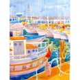 thumbnail image 1 of Carolines Treasures  Shirmp Boats Flag Canvas- House Size, 1 of 1