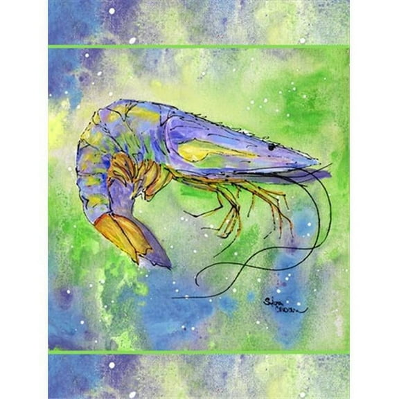 Carolines Treasures  Shrimp Flag Garden Size