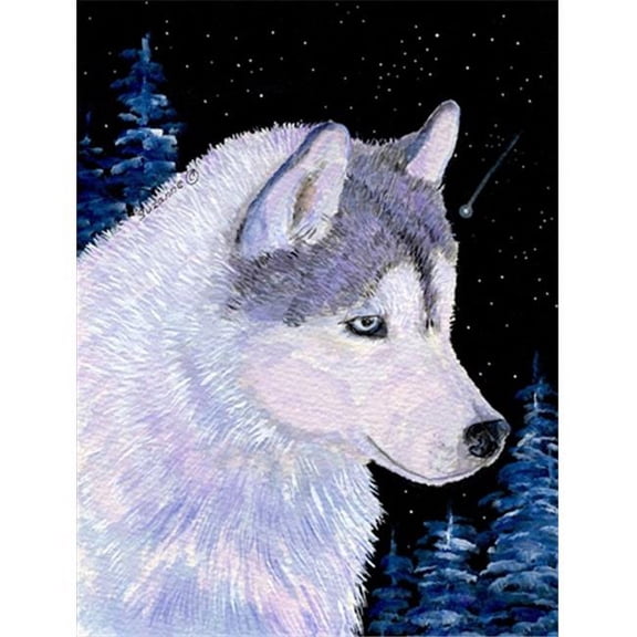Carolines Treasures  Siberian Husky Garden Size Flag