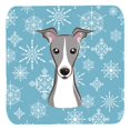 thumbnail image 1 of Carolines Treasures  Snowflake Italian Greyhound Foam Coasters - Set Of 4, 1 of 1