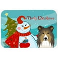 thumbnail image 1 of Carolines Treasures  Snowman With Sheltie Mouse Pad, 1 of 1