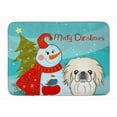 thumbnail image 1 of Carolines Treasures  Snowman with Pekingese Machine Washable Memory Foam Mat, 1 of 1