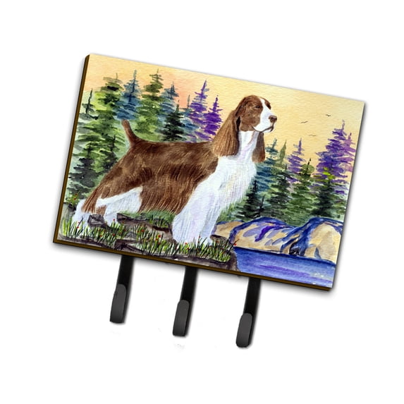 Carolines Treasures SS8105TH68 Springer Spaniel Leash Holder or Key Hook, Large, Multicolor