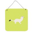 thumbnail image 1 of Carolines Treasures Stoat Short-tailed Weasel Green Wall or Door Hanging Prints 6x6 multicolor, 1 of 1