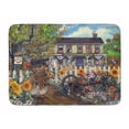 thumbnail image 1 of Carolines Treasures  Sunflowers & The Old Country Store Machine Washable Memory Foam Mat, 1 of 1