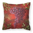 thumbnail image 1 of Carolines Treasures TMTR0153PW1414 Sicillian Grapes by Malenda Trick Canvas Decorative Pillow  14Hx14W multicolor, 1 of 4
