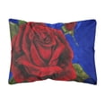 thumbnail image 1 of Carolines Treasures TMTR0226PW1216 Rose by Malenda Trick Canvas Fabric Decorative Pillow, 12H x16W, multicolor, 1 of 3