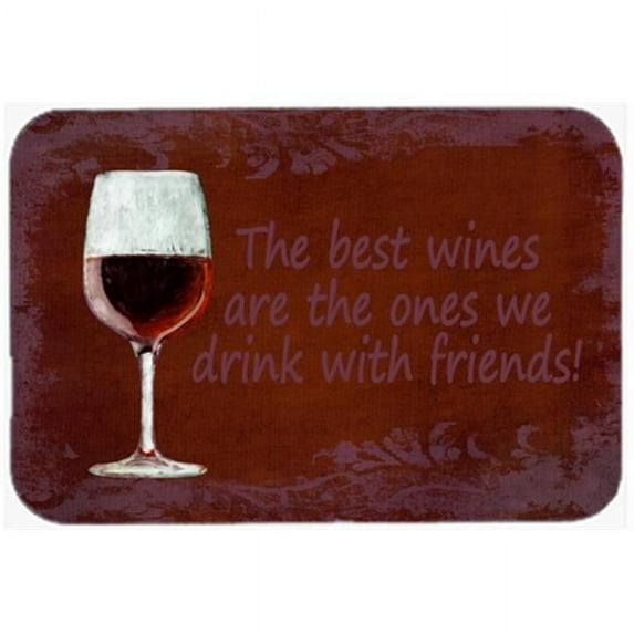 Carolines Treasures The Best Wines Are The Ones We Drink With Friends Mouse Pad