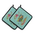 thumbnail image 1 of Carolines Treasures  Tropical Fish Pair of Pot Holders, 7.5 x 3 x 7.5 in., 1 of 1