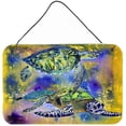 thumbnail image 1 of Carolines Treasures  Turtle Aluminium Metal Wall or Door Hanging Print, 1 of 1