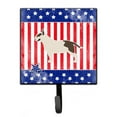 thumbnail image 1 of Carolines Treasures BB3378SH4 USA Patriotic Bull Terrier Leash or Key Holder, 1 of 1
