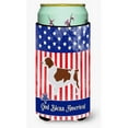thumbnail image 1 of Carolines Treasures  USA Patriotic Welsh Springer Spaniel Tall Boy Beverage Insulator Hugger, 1 of 1