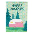 thumbnail image 1 of Carolines Treasures VHA3004GF Happy Campers Glamping Trailer Flag Garden Size  Small multicolor, 1 of 3