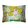 thumbnail image 1 of Carolines Treasures VHA3008PW1216 Bee Grateful Girl with Beehive Fabric Decorative Pillow  12H x16W multicolor, 1 of 3