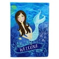 thumbnail image 1 of Carolines Treasures VHA3010GF Welcome Mermaid Flag Garden Size  Small multicolor, 1 of 3