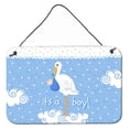 thumbnail image 1 of Carolines Treasures VHA3012DS812 Its a Baby Boy Wall or Door Hanging Prints  8x12 multicolor, 1 of 1