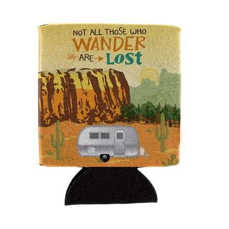 Carolines Treasures VHA3026CC Airstream Can Hugger Camper Camping Wander Can or Bottle Hugger Can Hugger multicolor