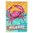 thumbnail image 1 of Carolines Treasures VHA3028GF Coastal Pink Crab Flag Garden Size  Small multicolor, 1 of 2