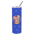 thumbnail image 1 of Chihuahua Fawn  Stainless Steel 20 oz Skinny Tumbler 3 in x 8.25 in, 1 of 4