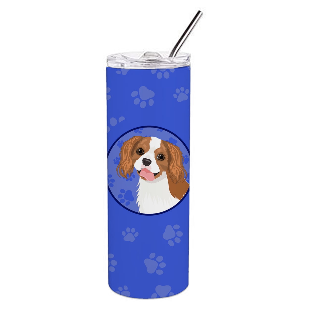 Cavalier King Charles Spaniel Tumbler - Black & Tan Cavalier King Charles Spaniel Tumbler - Black & Tan