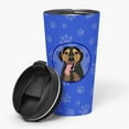 thumbnail image 1 of Carolines Treasures WDK1167TBL215 7.25 x 3.5 in. Unisex Poodle Toy Grey Stainless Steel 16 oz Tumbler, Blue, 1 of 5