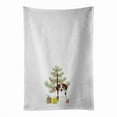 thumbnail image 1 of Carolines Treasures WDK2967WTKT 28 x 19 in. Unisex Beagle Tricolor Ticked Christmas White Dish Towels Kitchen Towel - Set of 2, 1 of 3