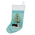 thumbnail image 1 of Pembroke Welsh Corgi Tricolor Black-Headed #2 Christmas Christmas Stocking 13.5 in x 18 in, 1 of 3