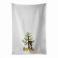 thumbnail image 1 of Carolines Treasures WDK3146WTKT 28 x 19 in. Unisex Rottweiler Black & Tan No.6 Christmas White Dish Towels Kitchen Towel - Set of 2, 1 of 3