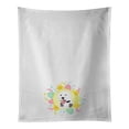 thumbnail image 1 of Carolines Treasures WDK3415WTKT 28 x 19 in. Unisex Doodle Silver & White No.2 Easter White Dish Towels Kitchen Towel - Set of 2, 1 of 1