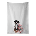 thumbnail image 1 of Carolines Treasures WDK3841WTKT 28 x 19 in. Unisex Bernese Mountain Dog Puppy No.2 So Loved White Dish Towels Kitchen Towel - Set of 2, 1 of 3