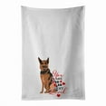 thumbnail image 1 of Carolines Treasures WDK3930WTKT 28 x 19 in. Unisex German Shepherd Red Sable So Loved White Dish Towels Kitchen Towel - Set of 2, 1 of 3